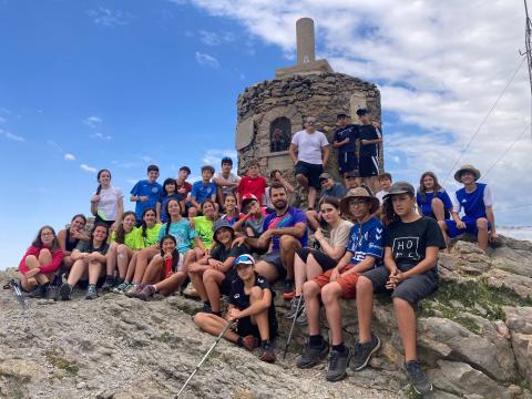 Grup 1 al cim del Penyagolosa